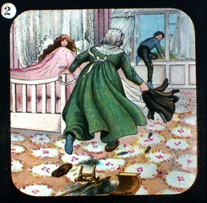 THE WATER-BABIES - magic lantern slide